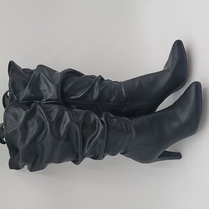 CHRISTIAN SIRIANO sz10 slouchy high heel sexy boot